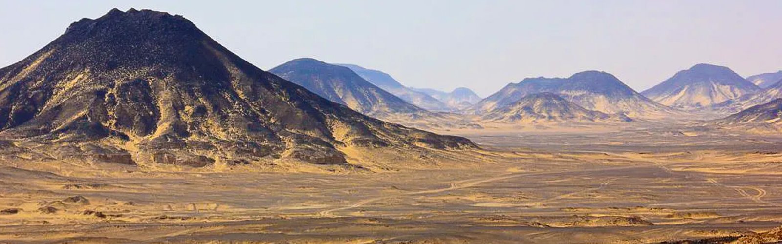 Black Desert in Egypt